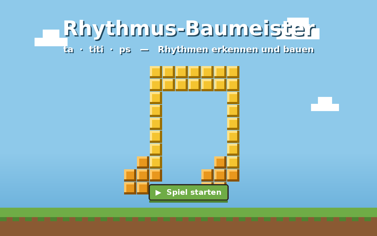 Titelbild Rhythmus-Baumeister: Pixel-Note